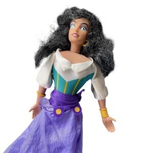 Vintage Disney The Hunchback of Notre Dame ESMERALDA Doll 10" 1996 Burger‎ King